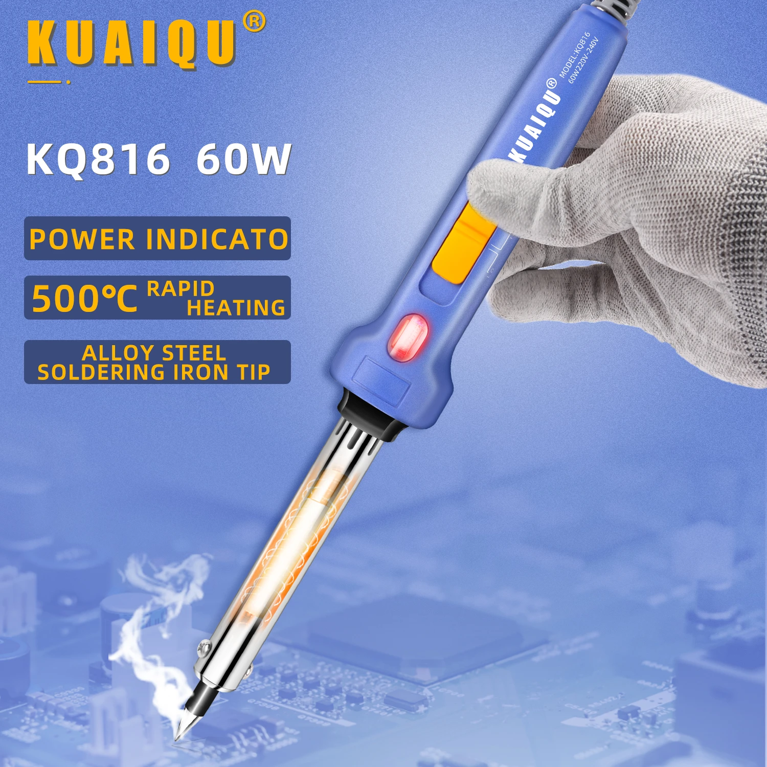 Adjustable Temperature Electric Soldering Iron 220V 60W Welding Solder