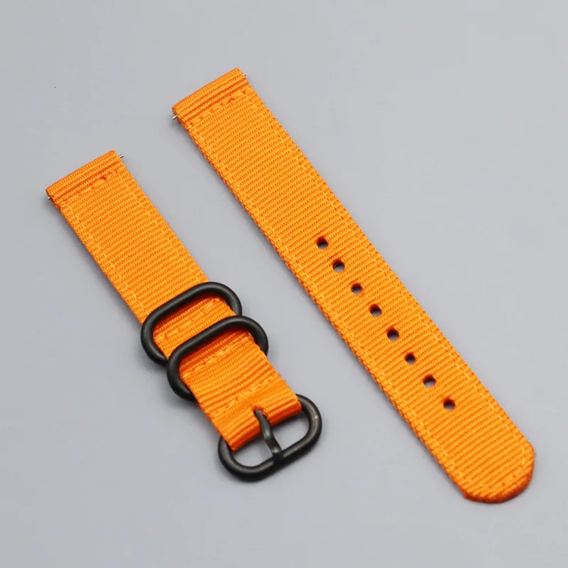 2 Cinturini In Nylon Per Orologio Casio F-91W, Larghezza 18 Mm, Con Fibbia Regolabile E Attrezzo Per Montaggio, Sgancio Rapido - 2