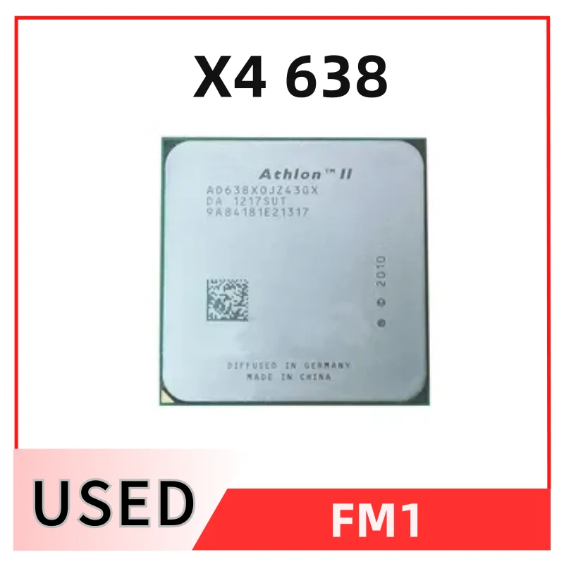 

4-ядерный процессор Athlon II X4 638 2,7 ГГц AD638XWNZ43GX разъем FM1