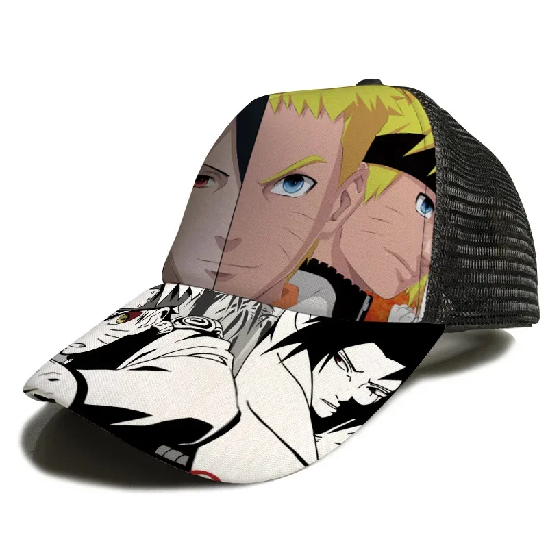 FREEGUN Cappellino Uomo Naruto - Berretto Baseball Itachi Akatsuki Con Chiusura Snapback