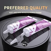 1Pcs LANRUI i9 Black/Transparent Active Soft glue for cell phone laptop TV LCD screen Back cover repair glue Waterproof sealant 2