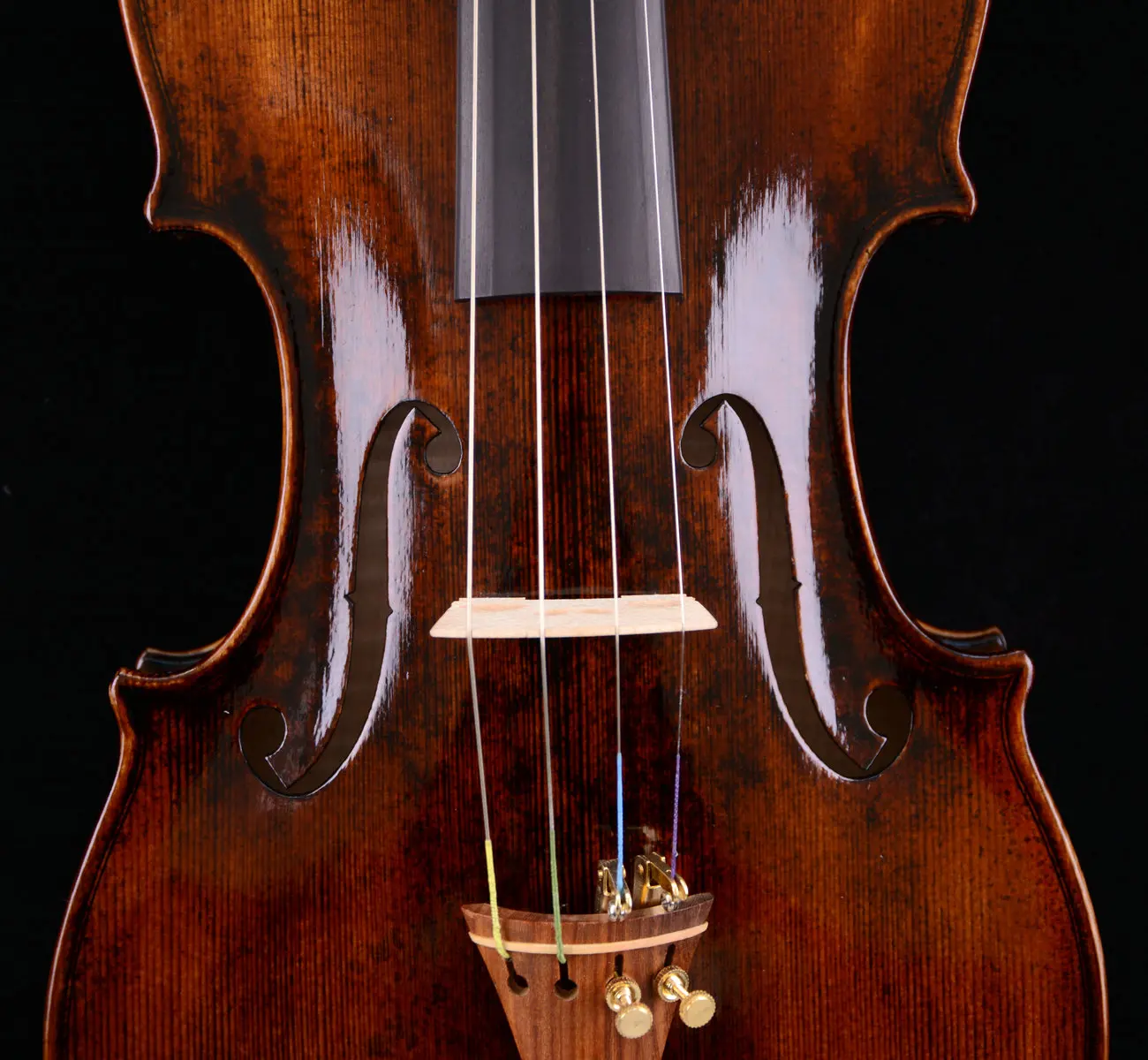 Actual Photo Guarneri Violin Master Wang's Own Work No. W85