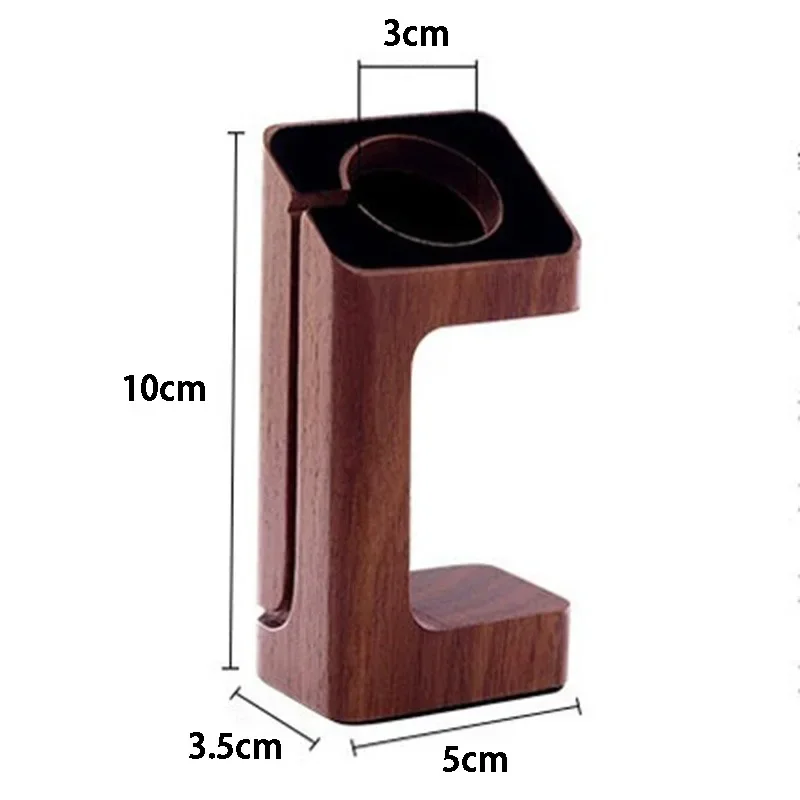 Wooden Apple Watch Charger Stand Smartwatch Desktop Holder Charging Station Wrist Watch Base Original Apple Bracket Accessories