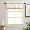 ZEDLIYU Valances for Windows Kitchen Living Room Small Window Valance Greek Vintage Pattern 1 Panel 3