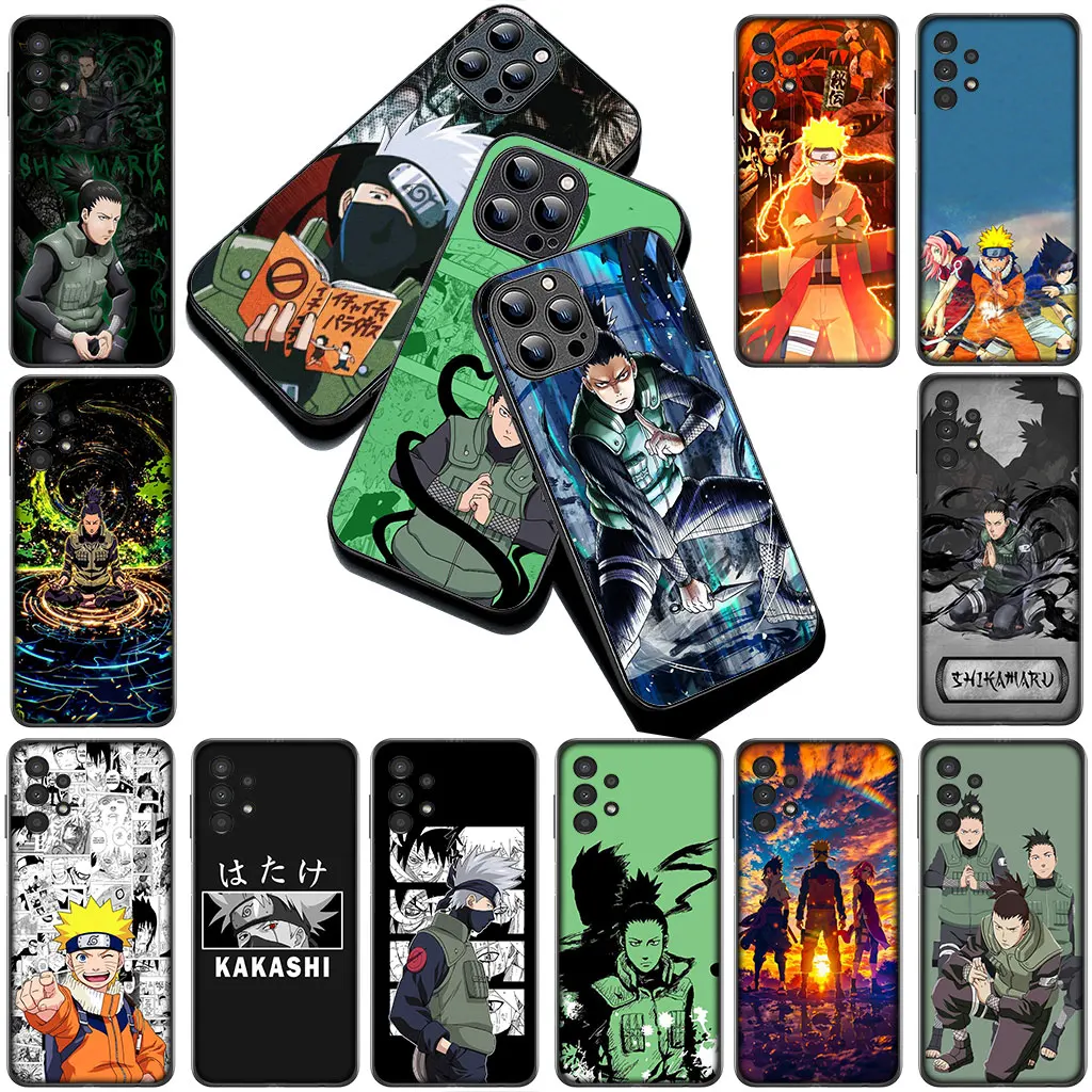 Nara Naruto's Shikamaru Themed Soft Phone Cover