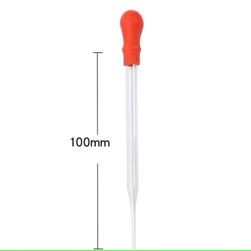 Glass dropper plastic head dropper