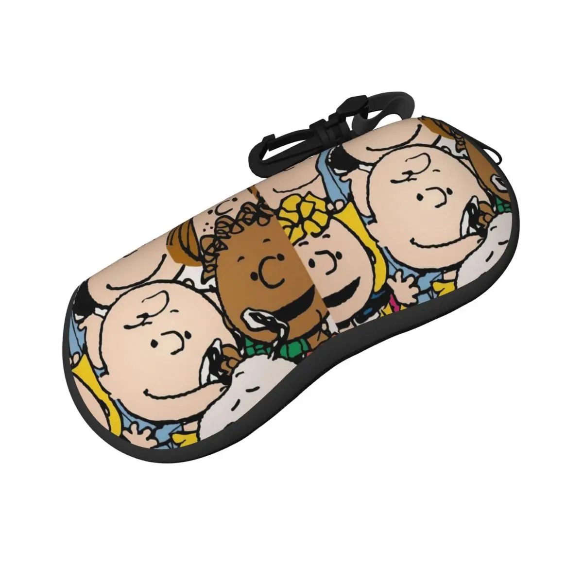 thumbnail image 1 of Estuche para gafas con personajes de cómics de Peanuts, práctico y divertido estuche para gafas con dibujos de Snoopy y Charlie Brown, encantador contenedor para gafas, 1 of 5