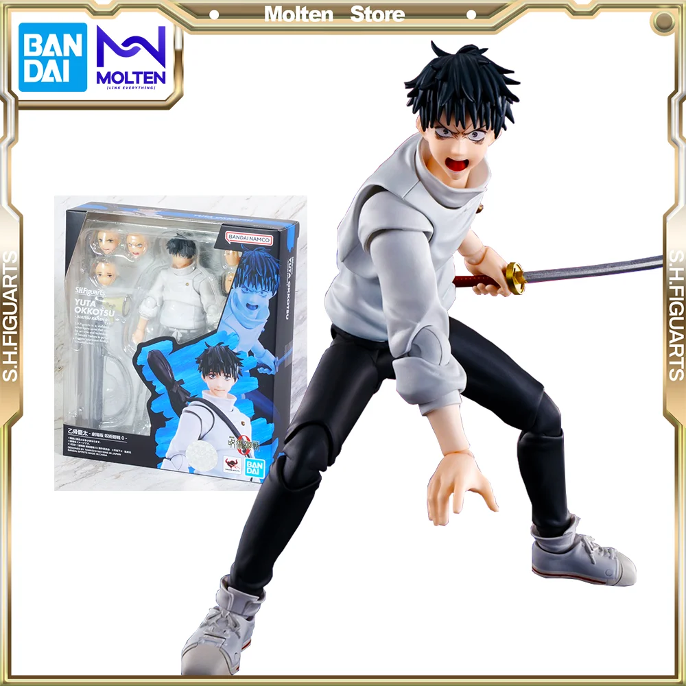 

BANDAI Original S.H.Figuarts Jujutsu Kaisen 0 the Movie Yuta Okkotsu Anime Action Figure Model Kit Completed Model (Character)