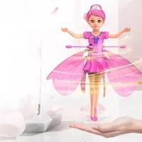 Flying Doll Dancing Simulation Helicopter Gesture Induction Machine Rotating Flying Toy Luminous Children's Toy Gift 2