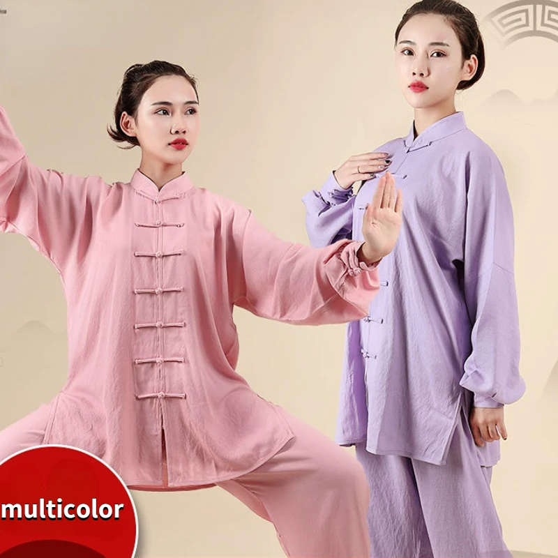 Tai Chi Uniform Cotton Linen Taijiquan Practice Chinese Traditional Suit Wushu Martial Arts Outdoor Walking Morning Sprots tai chi clothing chinese traditional costume