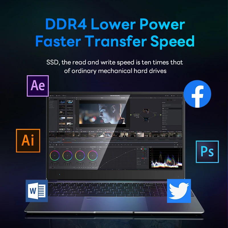 KELIWEI б   Ʈ ǻ,   J4115, 8G RAM, 256G, 512G SSD,  11, 15.6 ġ Ʈ