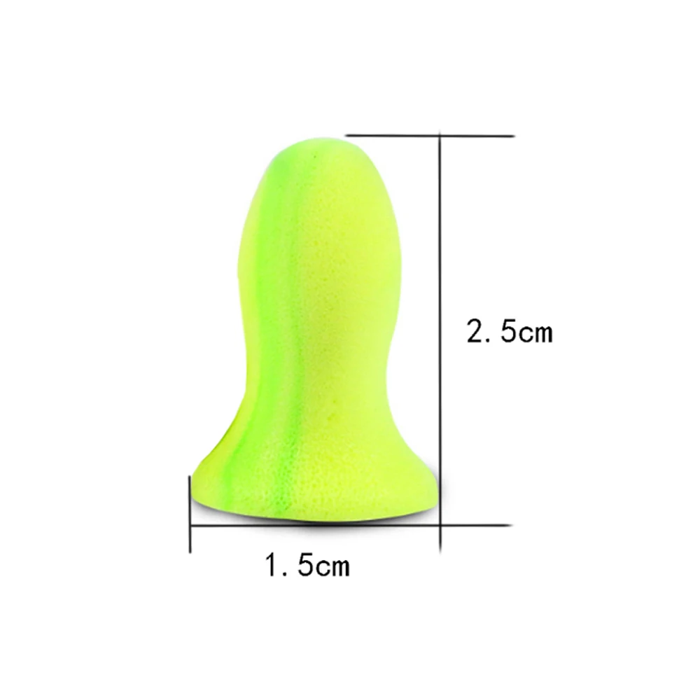 2/10Pcs Sleeping Ear Plugs Noise Reduction Sound Insulation Earplugs Soundproof Sleep Anti-Noise Sleeping Aid Ear Care Reusable