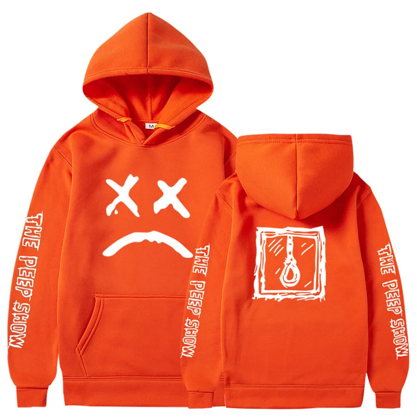 Men Hoodies 2020 Lil.Peep Happy Smiling Face Print Winter Fashion Unisex Couple Pullover Streetwear Sweatshirts Male Sudaderas (12)