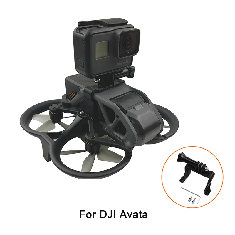 Adattatore Per Fotocamera Panoramica Per Connettore Drone Dji Avata Supporto Per Fotocamera Gopro Drone Rc Quadcopters Accessori Multirotori