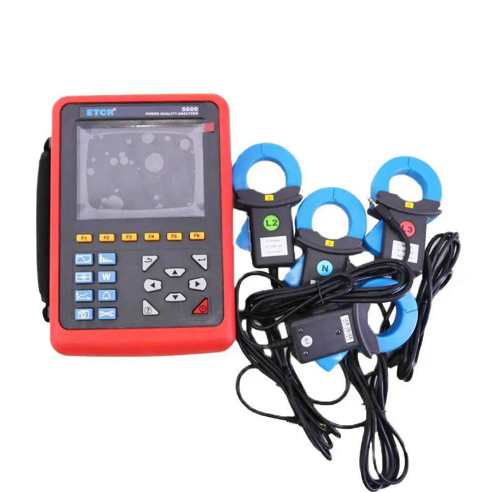

Power Quality Analyzer ETCR5000 3 Phase Multi-functional Power Quality Monitor