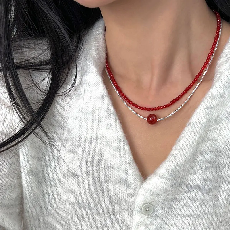 Minar Necklace Worn