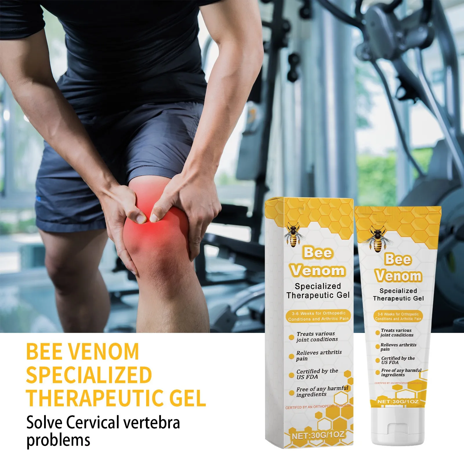 Flysmus Halluxcare Bee Venom Treatment Cream