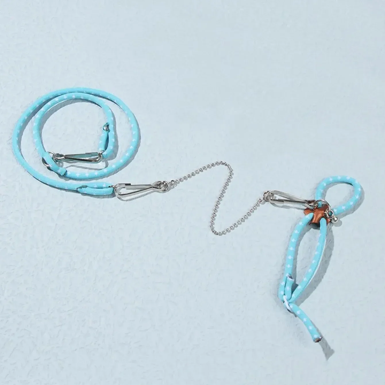 1pc-Small Pet Harness and Leash Set-Secure Comfortable Vest for Hamsters Mice & Squirrels