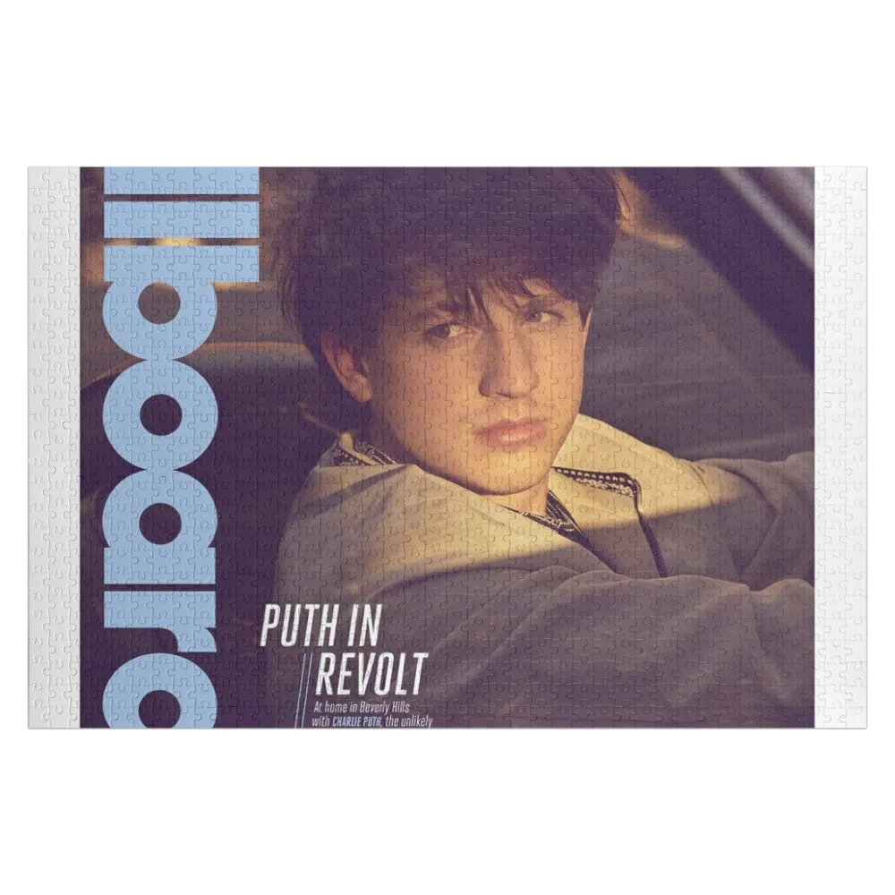 

Charlie Puth Jigsaw Puzzle Custom Name Wood Wooden Name With Personalized Photo Customs With Photo Puzzle
