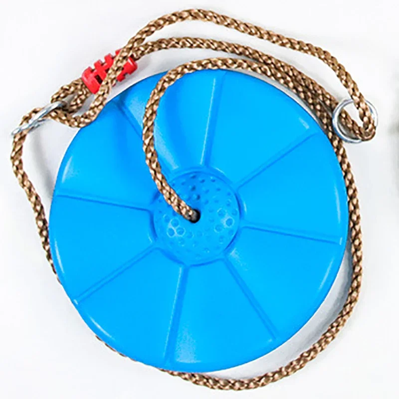 Children Outdoor Swing Set Disc Tree U-shape Adjustable Ropes Swing Playground Garden Active Social Interactive Fun Game for Kid 4