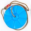 Children Outdoor Swing Set Disc Tree U-shape Adjustable Ropes Swing Playground Garden Active Social Interactive Fun Game for Kid 4