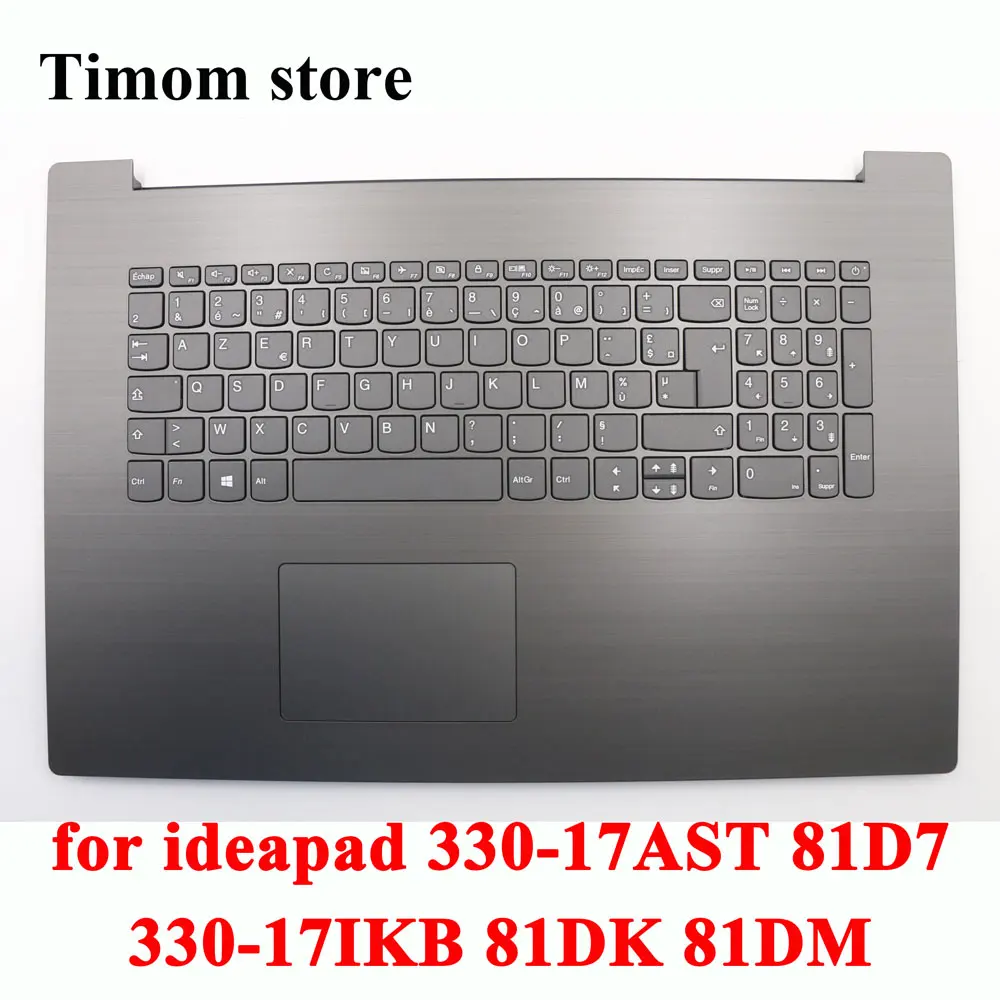 

C-чехол с клавиатурой, французский, железо-серый, для 330-17AST 81D7 ideapad 330-17IKB 81DK 81DM, оригинальный KB Non_Backlight FRU 5CB0R20188