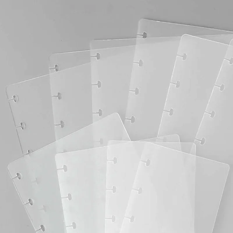 11pcs Loose-leaf Binding Cover Rings Discs Mushroom Hole Binding Ring Binder Notebook Discbound School Office Supplies