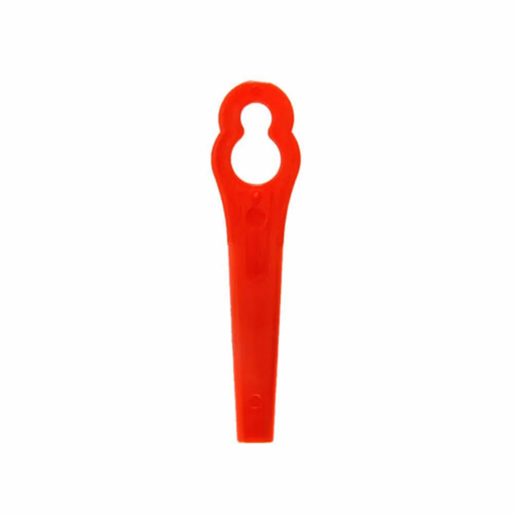50Pcs Plastic Blades For KULLER OZITO Grass Trimmer Lawn Mower Brush Cutter Head Blade Garden Electric Brushcutter Spare Parts