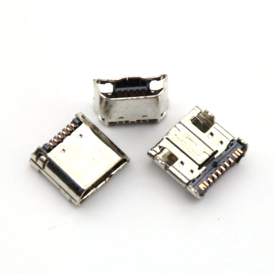 50 Pcs Micro Usb Charger Port Dock Jack Presa Di Connettore Per Samsung Galaxy Tab P5200 Gt-P5200 Sm-T210 T210 T310 T217 Sm-T217