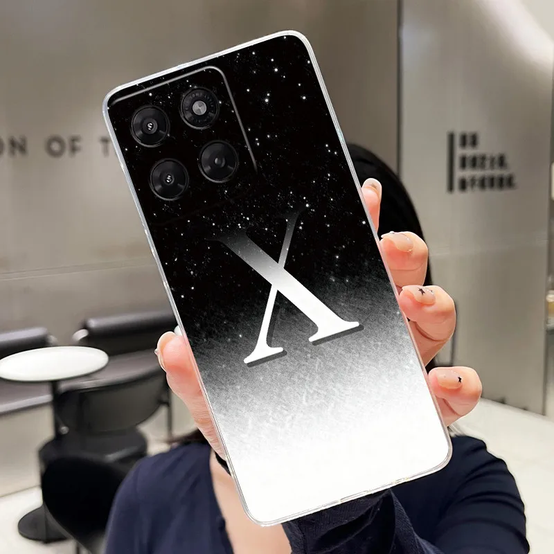 Luxury Elegant Clear Soft Silicon Back Cover Case