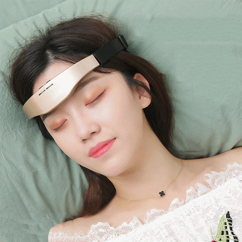 EMS Electric Head Massager Headache Relief Brain Stimulator Therapy Machine Migraine Insomnia Release Masseur