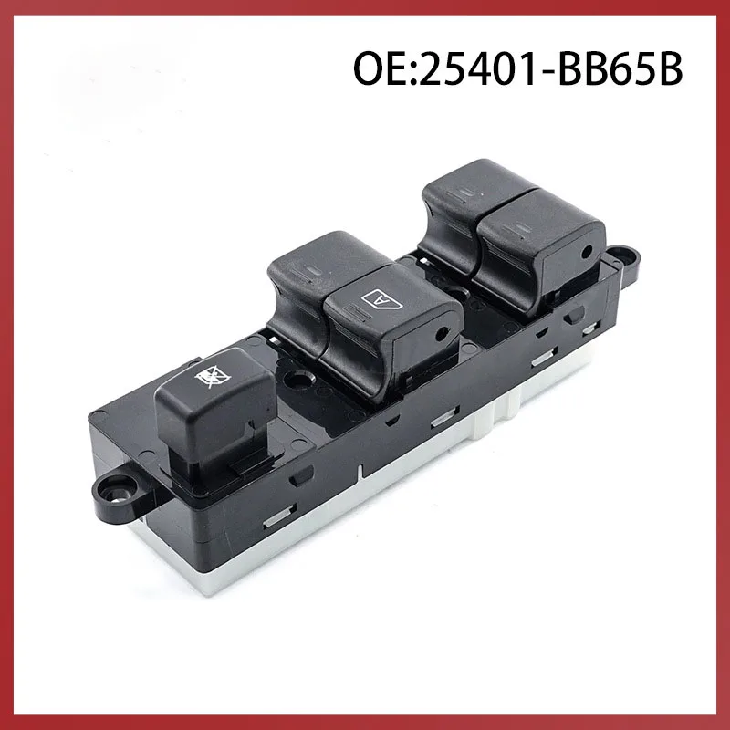 

Автомобильный левый передний стеклоподъемник 25401-BB65B для Nissan navenne D40, переключатель стеклоподъемника