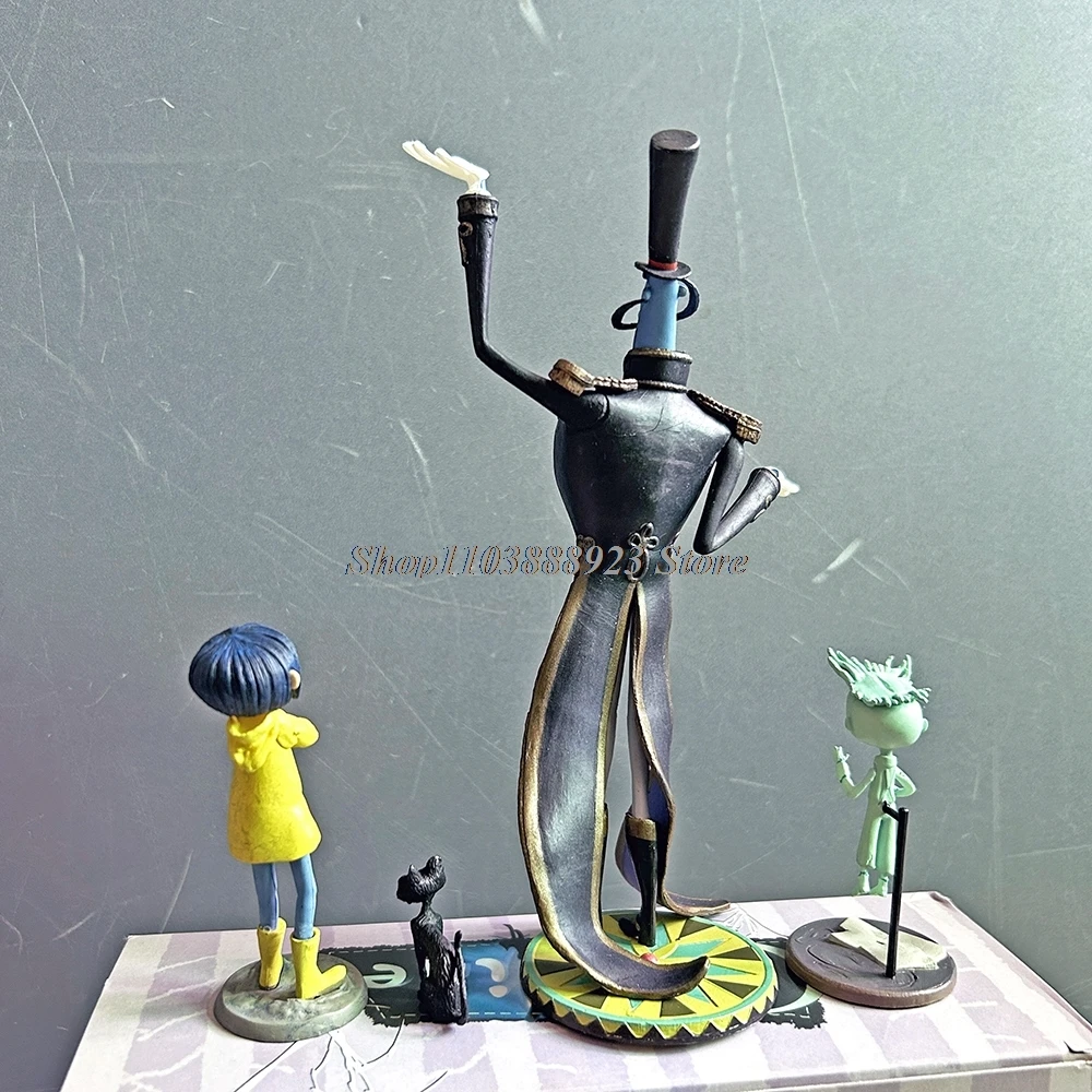 Anime Coraline Charlie Jones ‌ Figur Mr. Jones ‌ Geistervater ‌ Charakter Coraline & die Geheimtür Figur Modell Spielzeug Geschenke – Detail 3