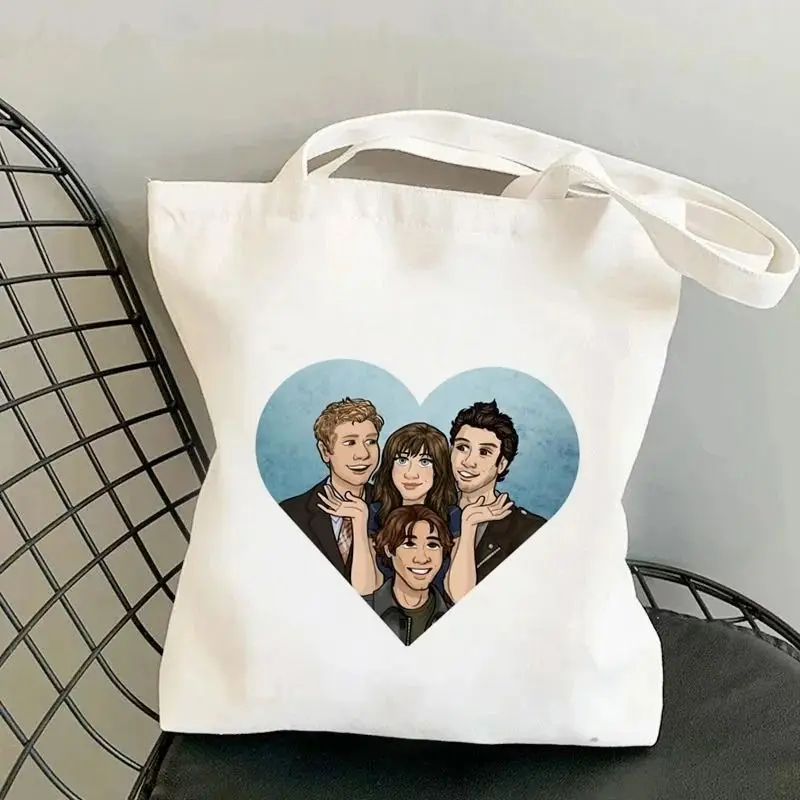 Gilmore Girl Hollow Autumn Festival Shopping Bag Female Large Capacity Handbags Graphic Shoulder Bags Girls Printed Casual Totes 2