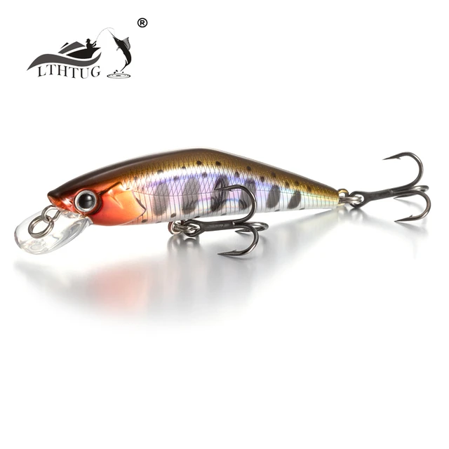 LTHTUG Japan Design Peche Leurre Truit 70mm 10.5g Sinking Minnow Stream  Fishing Lure Wobblers For