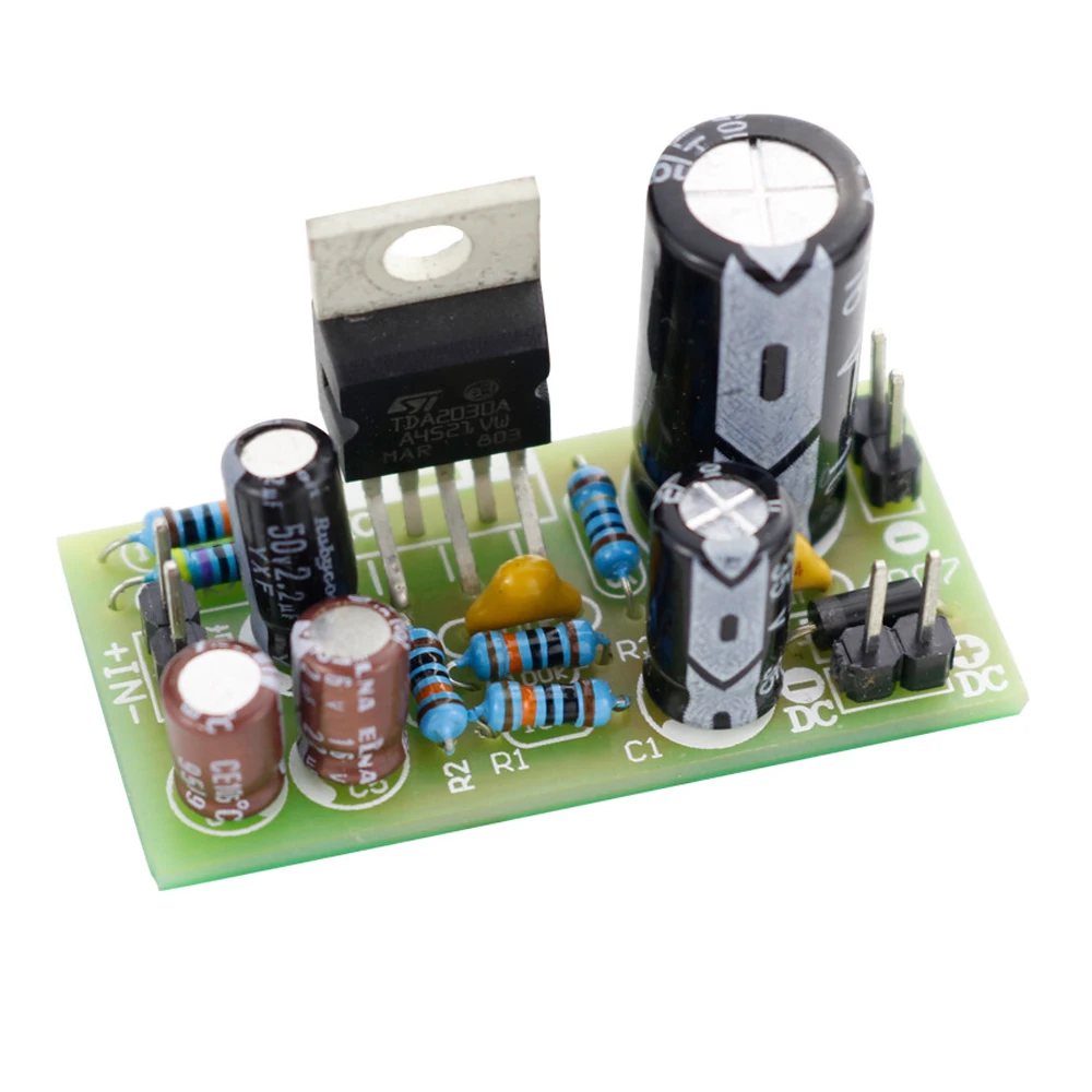 1pcs TDA2030A Electronic Audio Power Amplifier Board Module DC 9V-24V Mono 18W Computer Active Speakers DIY Kit