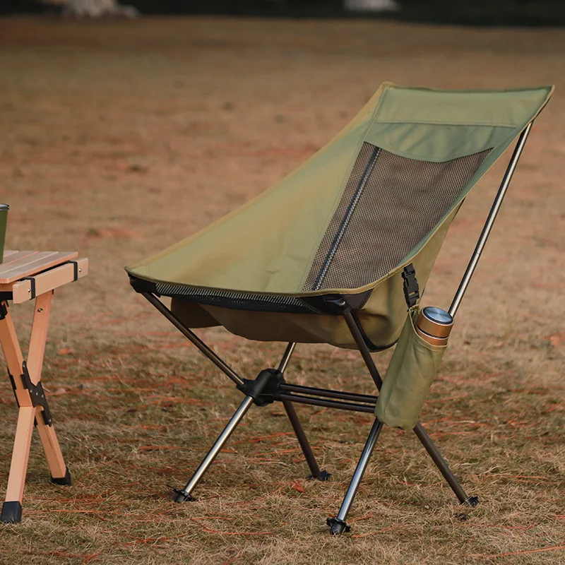 

Outdoor Folding Chair Ultra Portable Camping Fishing Beach Chair Moon Chair Camping Chair