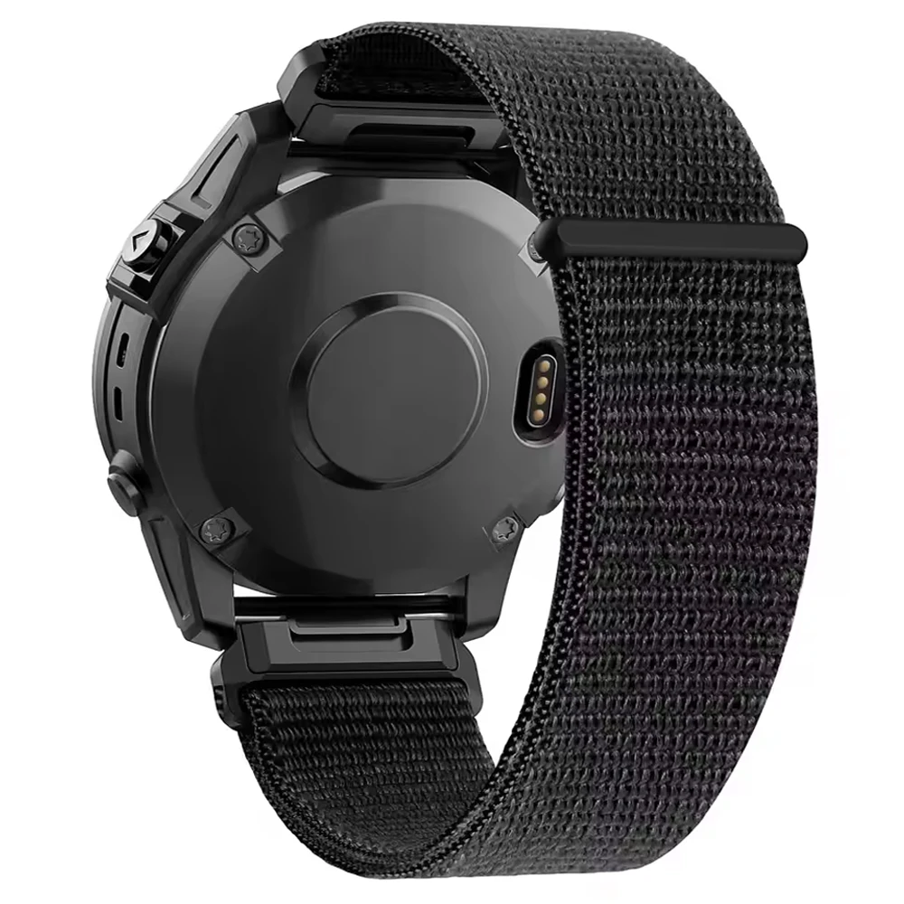 Nylon Textile QuickFit Watchband - 22mm & 26mm Adjustable Strap