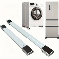 Base mobile pour réfrigérateur TKDMR 2 pièces, base pour machine à laver, mobile sans installation 2