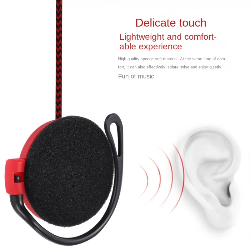 3.5mm Ear Hook Headphones MP3/MP4 laptop sports earplugs