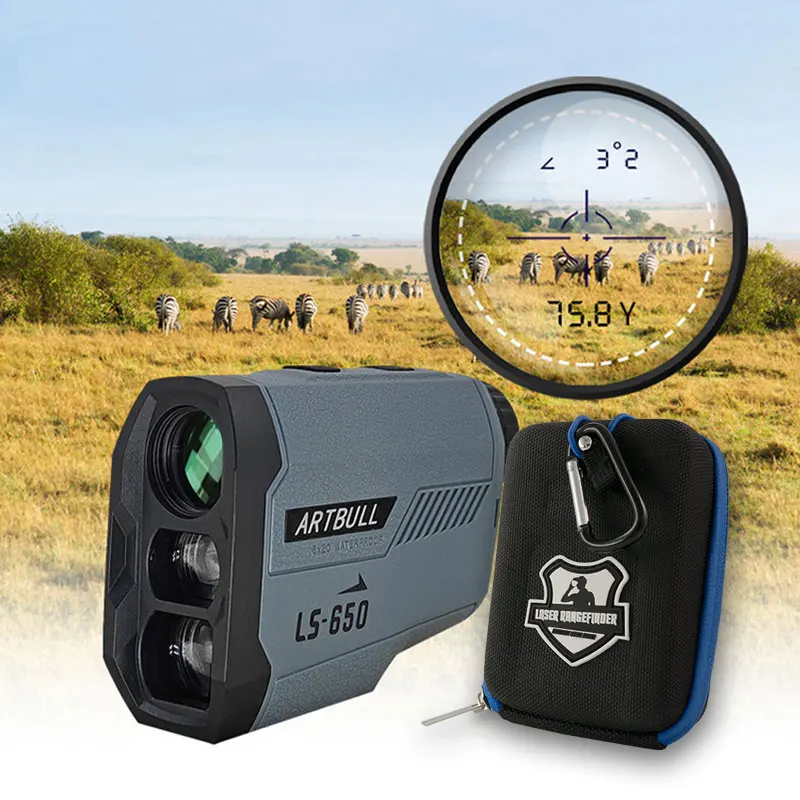 LaserRangefinderHuntingOutdoor1200M650MGolfRangeFinderwith