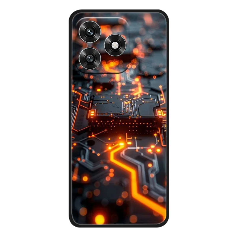 Soft Silicone Cartoon Animal Phone Case, Protective Cover