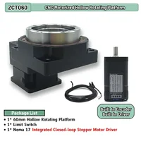 Hollow Rotating Platform 360° CNC Electric Rotary Table – High-Precision Rotary Indexing Plate for Industrial Automation - Image 6