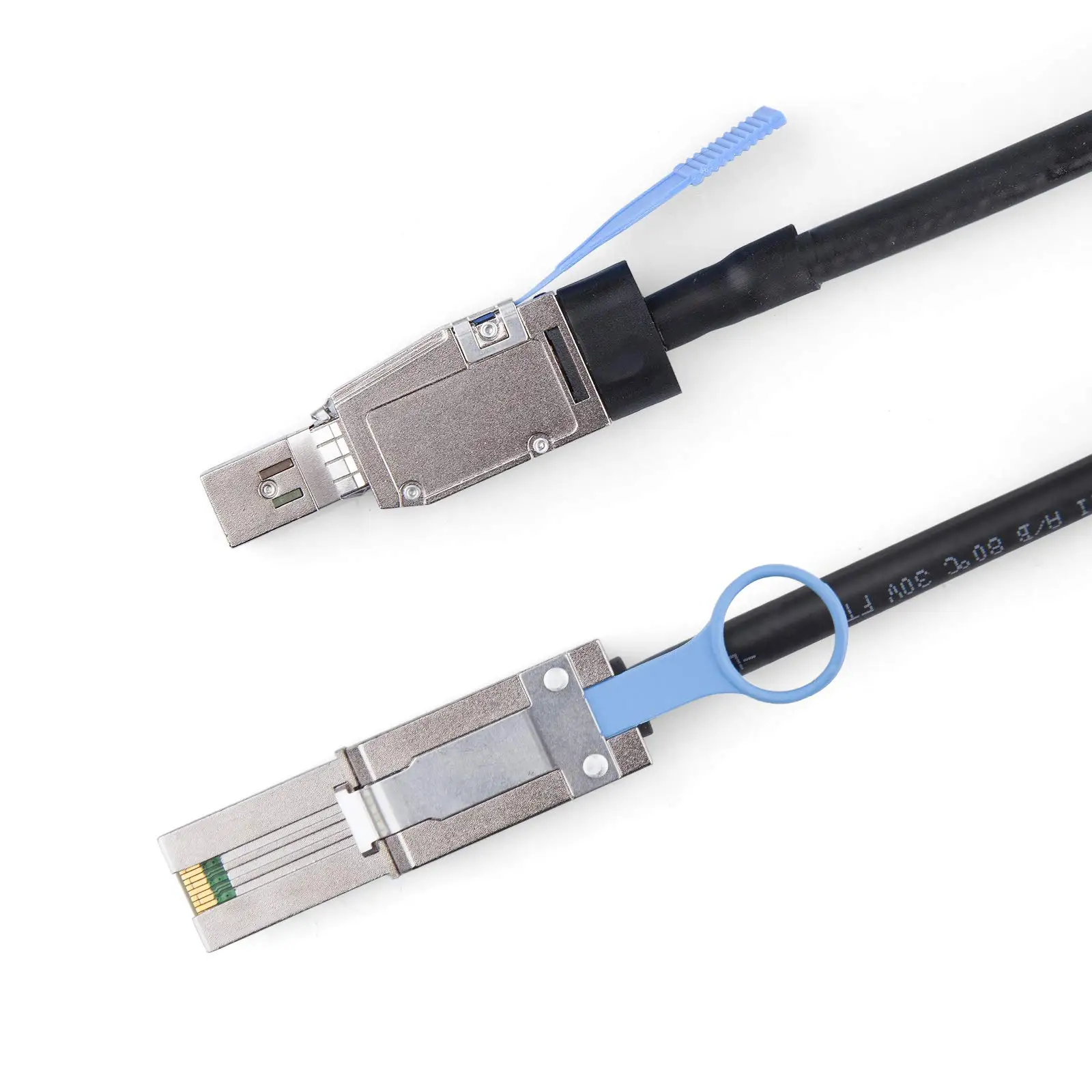 6Gbps External Mini SAS HD SFF-8644 to Mini SAS SFF-8088 Hybrid Cable, 0.5-Meter(1.64ft) sff 8088 to 4x sata 7pin mini sas 26p to 4sata cable