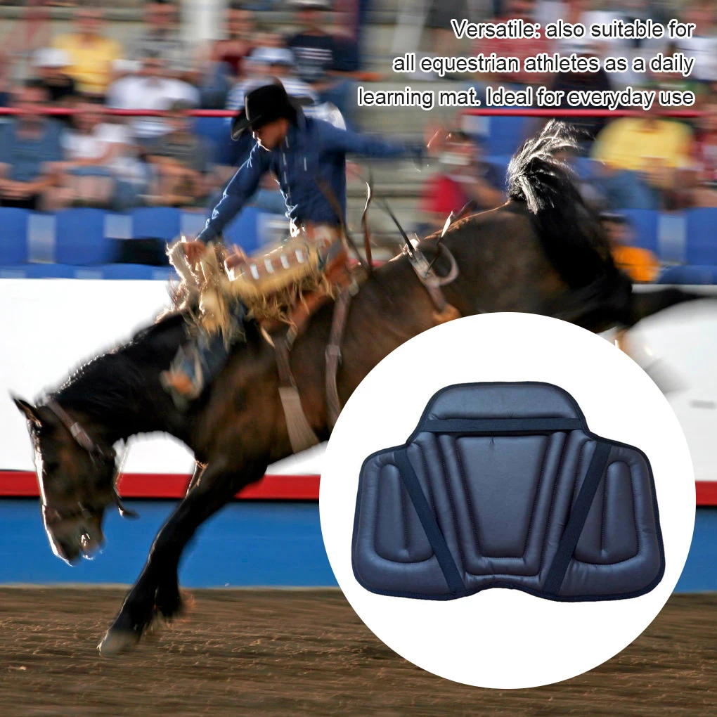 Riding Saddle Pad Soft Equestrian Seat Comfy Cover Ergonomic Sports Damping Support Cushion Adults Kids Beginners Gifts