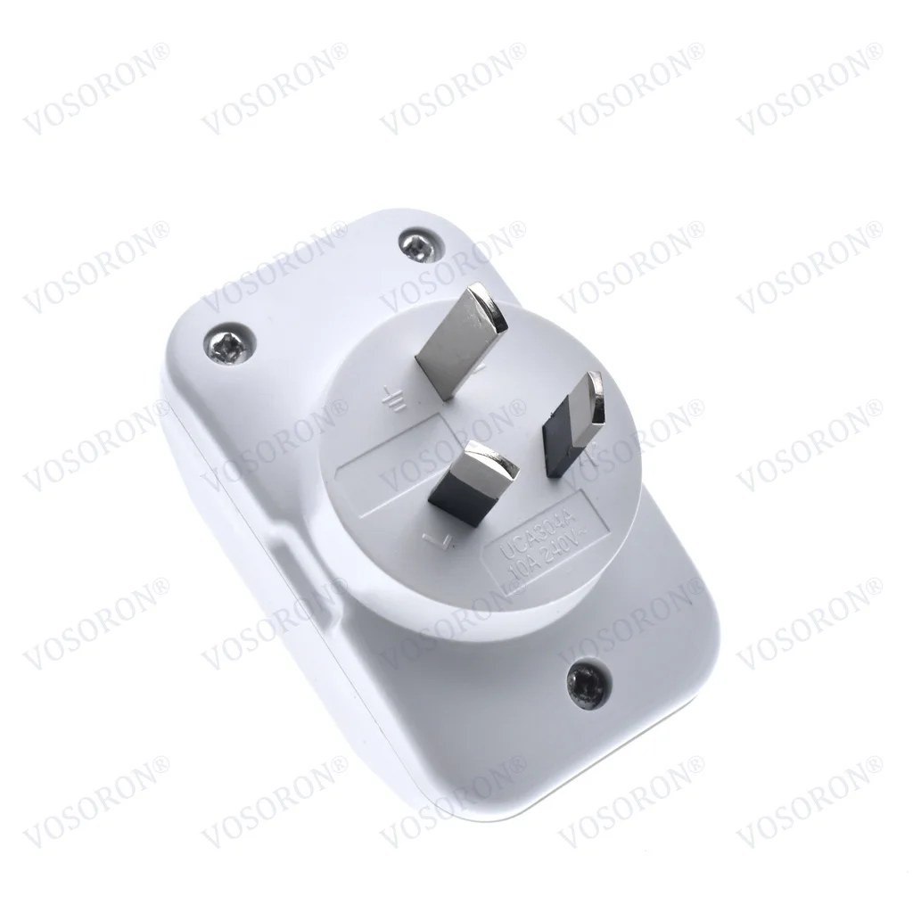Australia Wall Socket Extension Outlet 1 to 2 Way AU Standard Socket Power Wall Strip China New Zealand Adapter