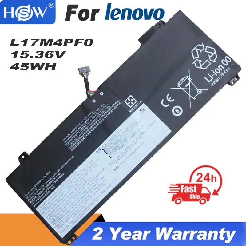 

Аккумулятор L17M4PF0 L17C4PF0 для ноутбука Lenovo IdeaPad S530-13IWL Series 5B10R38650 5B10W67405 5B10R38649 45WH