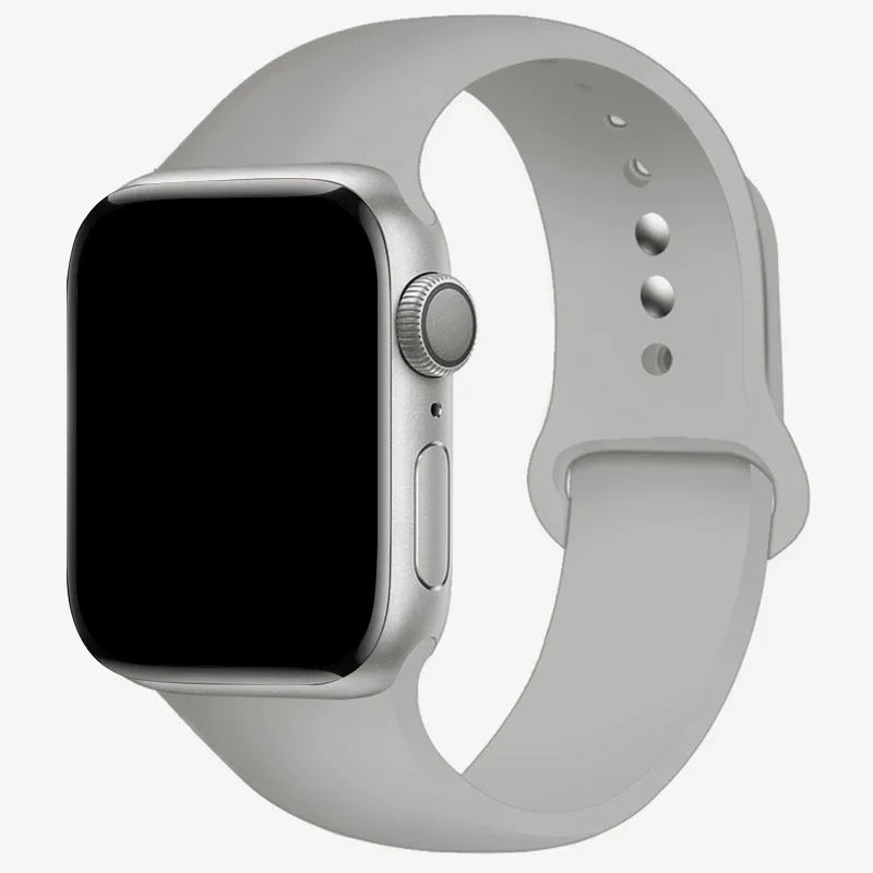 Silicone Sports Band for Smartwatch - Adjustable Loop Bracelet