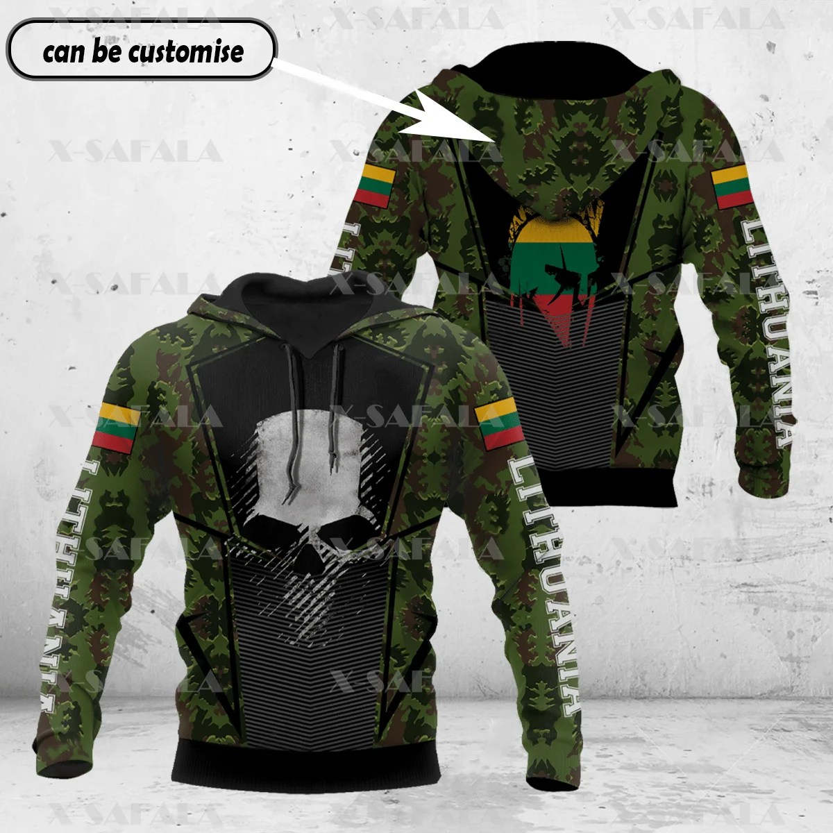 

LITHUANIA PROUD WITH COAT OF ARMS 3D Printed Hoodie Spring Autumn Man Women Harajuku Outwear Hooded Pullover Tracksuits Casual1