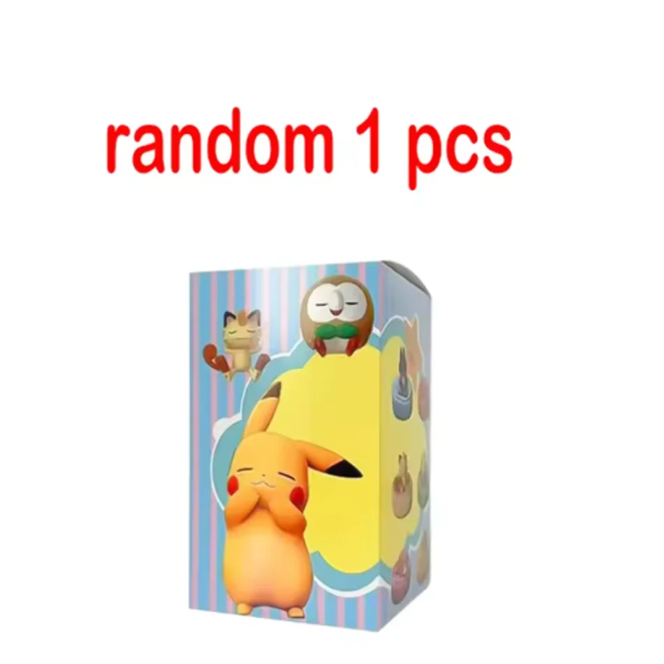 Eevee Family Sleeping Series Anime Figurines - Blind Box Collectible Gifts